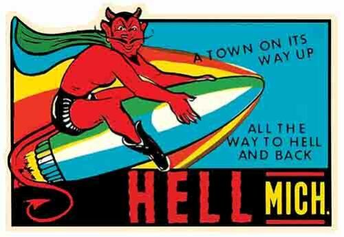 Hell - Old Sticker (newer photo)